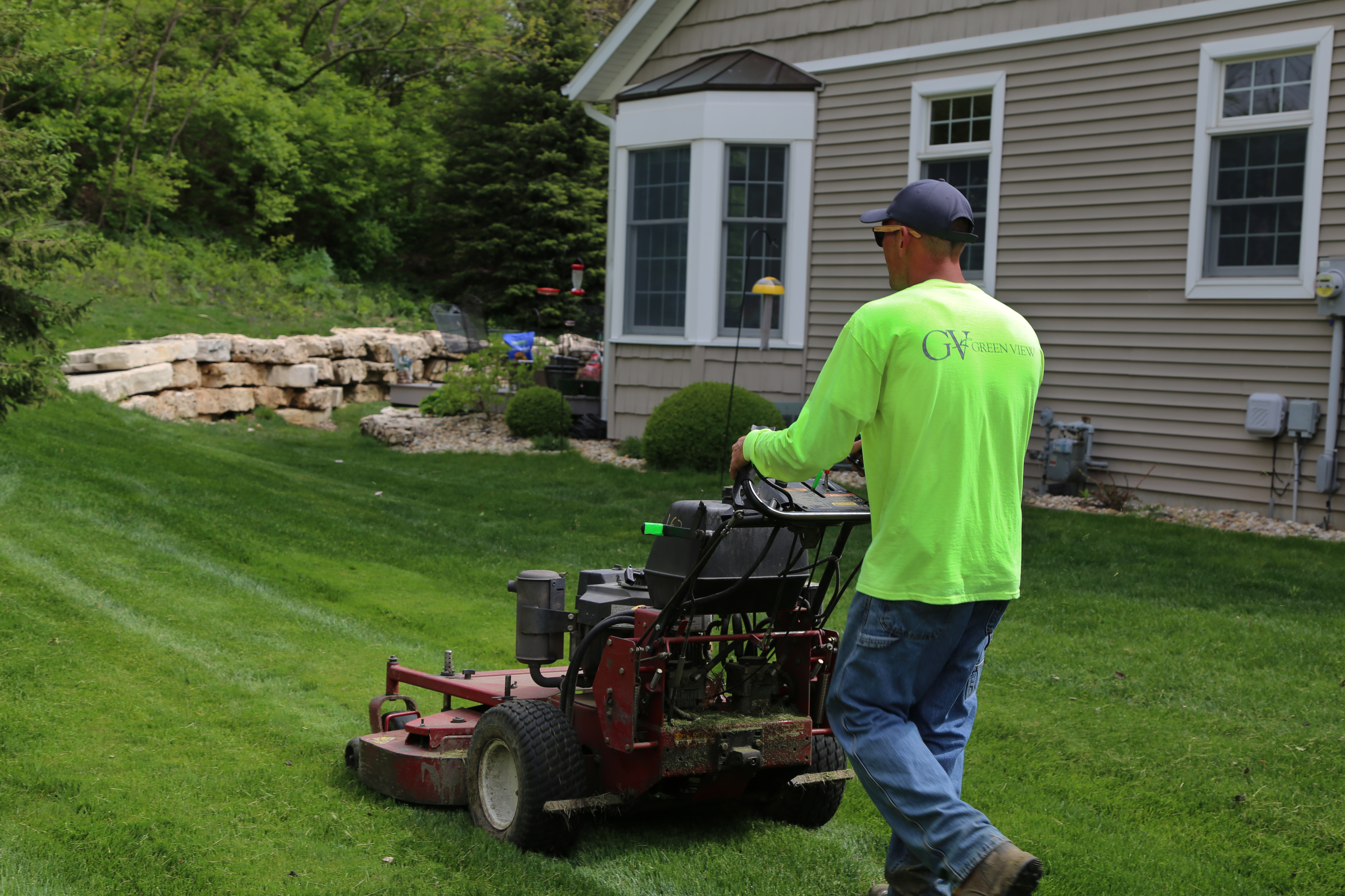 Lawn Maintenance at Green View